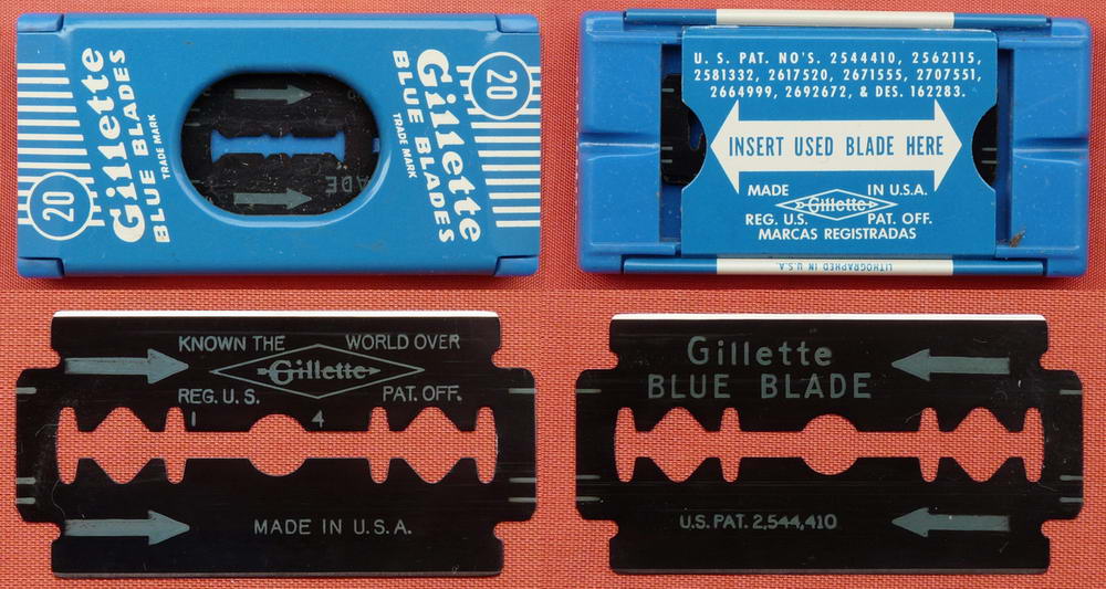 Dating gillette blue blades